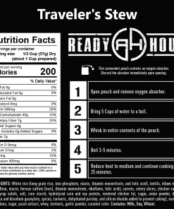 Ready Hour 3 Month Emergency Food Supply Long Term Food Kits