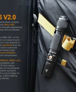 FENIX UC35 V2.0 1000 LUMENS COMPACT RECHARGEABLE FLASHLIGHT