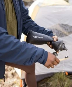 LifeStraw Peak Series Collapsible Squeeze Water Bottle Filter System 1L