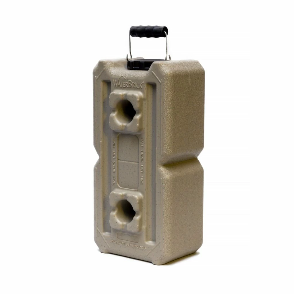 Standard WaterBrick 3.5 Gallon - Tan 2 Pack 3 Standard WaterBrick 3.5 Gallon - Tan 2 Pack