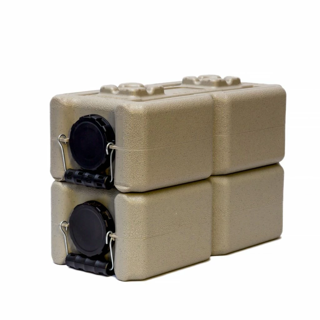 Standard WaterBrick 3.5 Gallon - Tan 2 Pack 1 Standard WaterBrick 3.5 Gallon - Tan 2 Pack