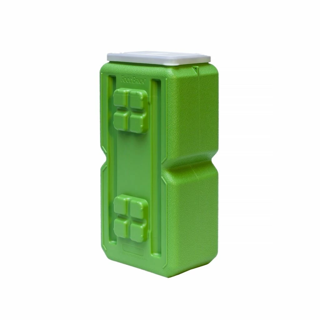 WaterBrick Food & Food Storage Standard FoodBrick 3.5 Gallon - Green 2 Pack 3 WaterBrick Food & Food Storage Standard FoodBrick 3.5 Gallon - Green 2 Pack