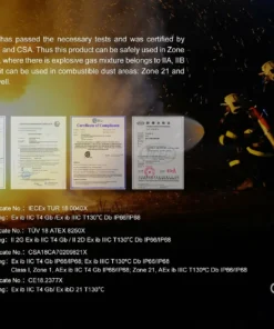 Flashlights FENIX WF05E 85 LUMENS INTRINSICALLY SAFE FLASHLIGHT