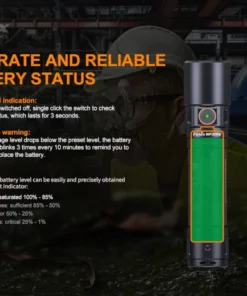 Fenix WF30RE 280 Lumens Intrinsically Safe Flashlight