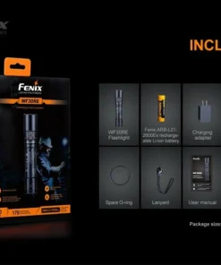 Fenix WF30RE 280 Lumens Intrinsically Safe Flashlight