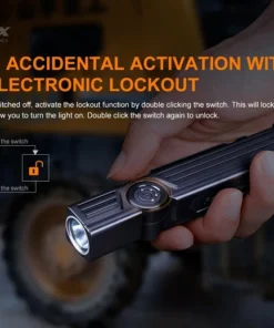 Flashlights Fenix WT25R 1000 Lumens Rechargeable Pivoting Work Light