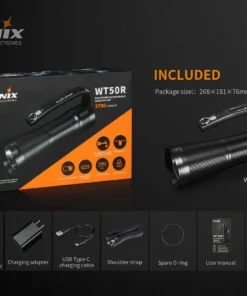 FENIX WT50R 3700 LUMEN RECHARGEABLE FLASHLIGHT Flashlights