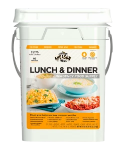 Augason Farms Emergency Food Supply Lunch & Dinner Pail