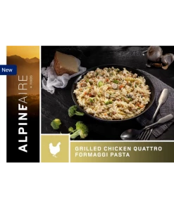 AlpineAire Grilled Chicken Quattro Formaggi Pasta Backpacking Meals