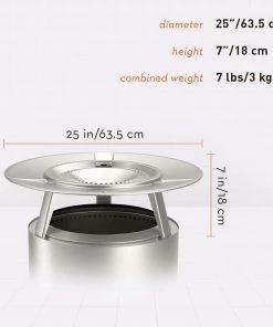 Solo Stove Bonfire Heat Deflector Firepits & Stoves