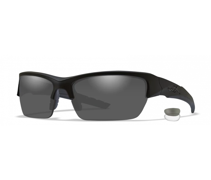WILEY X VAPOR 2 Lens Pack ~ Smoke Grey - Clear With Matte Black Frame 1 WILEY X VAPOR 2 Lens Pack ~ Smoke Grey - Clear With Matte Black Frame
