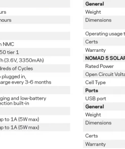 Goal Zero Nomad 5 With Flip 12 Charger 9 Goal Zero Nomad 5 With Flip 12 Charger