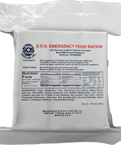 SOS Food Lab Inc SOS Emergency Ration Bar - 3600 Kcal