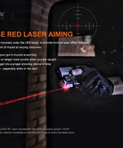FENIX GL22 750 LUMENS TAC LIGHT WITH RED LASER SIGHT - 750 LUMENS Flashlights 22 FENIX GL22 750 LUMENS TAC LIGHT WITH RED LASER SIGHT - 750 LUMENS Flashlights