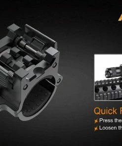 FENIX ALG-00 TACTICAL FLASHLIGHT RAIL MOUNT