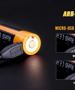 Fenix Lights Fenix ARB-L14 1600U 14500 1.5V Li-ion Build-In USB Charging Port Rechargeable Battery
