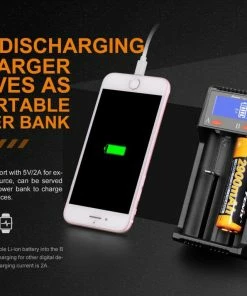 Fenix ARE-D2 Dual Bay Smart Battery Charger 14 Fenix ARE-D2 Dual Bay Smart Battery Charger