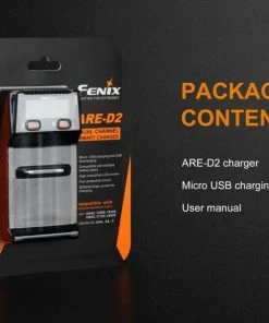 Fenix ARE-D2 Dual Bay Smart Battery Charger 17 Fenix ARE-D2 Dual Bay Smart Battery Charger
