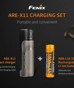 FENIX ARE-X11 SINGLE 18650 BATTERY CHARGING KIT Fenix Lights