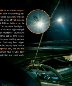 FENIX E18R 750 LUMENS RECHARGEABLE EDC FLASHLIGHT Flashlights