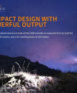 Fenix E30R 1600 Lumens Extreme Output Compact Rechargeable Flashlight 19 Fenix E30R 1600 Lumens Extreme Output Compact Rechargeable Flashlight