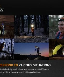 Headlamps FENIX HM23 COMPACT HEADLAMP