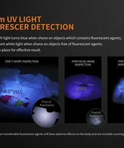 FENIX LD05V2.0 100 LUMENS PENLIGHT WITH UV LIGHT Flashlights