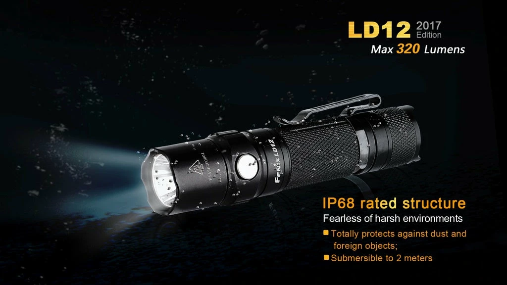 FENIX LD12 320 LUMENS EDC POCKET FLASHLIGHT Flashlights 7 FENIX LD12 320 LUMENS EDC POCKET FLASHLIGHT Flashlights