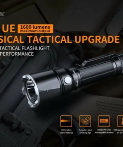 FENIX TK22UE HIGH-PERFORMANCE RECHARGEABLE FLASHLIGHT - 1600 LUMENS