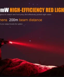 FENIX TK25 RED HUNTING FLASHLIGHT - 1000 LUMENS