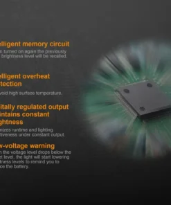 FENIX TK25 RED HUNTING FLASHLIGHT - 1000 LUMENS