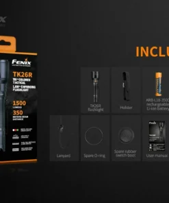 FENIX TK26R 1500 LUMENS LAW ENFORCEMENT TACTICAL FLASHLIGHT Flashlights