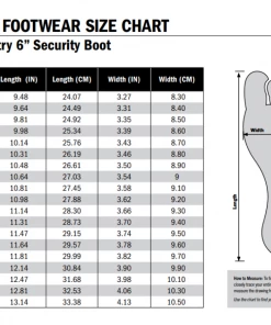 Rothco Forced Entry Security Boot / 6'' 9 Rothco Forced Entry Security Boot / 6''