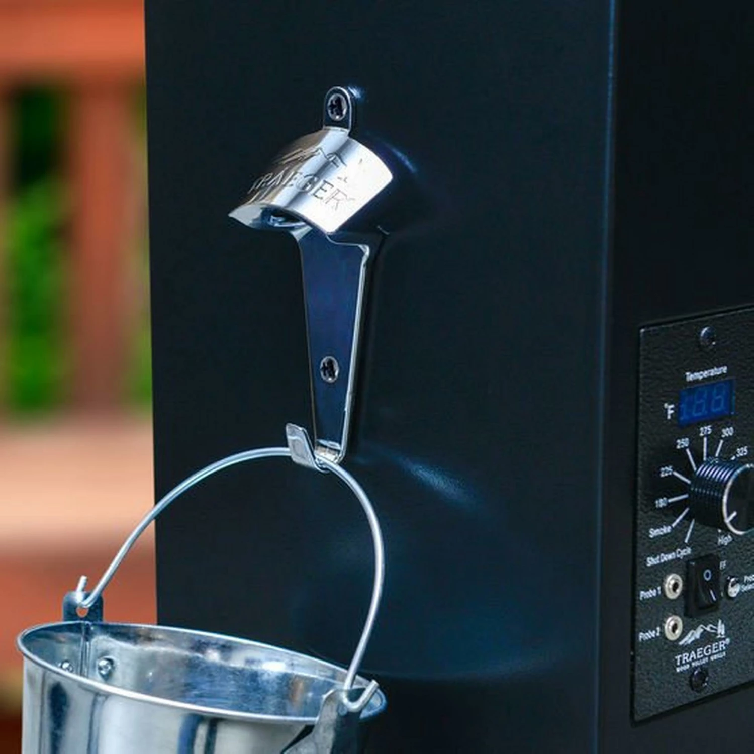 TRAEGER CHROME BOTTLE OPENER 3 TRAEGER CHROME BOTTLE OPENER