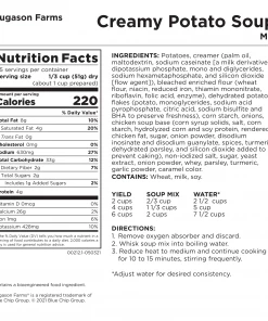 Augason Farms Creamy Potato Soup Mix Food & Food Storage