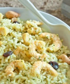 HAPPY YAK SHRIMP CURRY WITH RICE