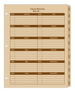 Rite In The Rain Weatherproof Weekly Calendar Set 8.5 In. X 11 In. Waterproof Notebooks 8 Rite In The Rain Weatherproof Weekly Calendar Set 8.5 In. X 11 In. Waterproof Notebooks