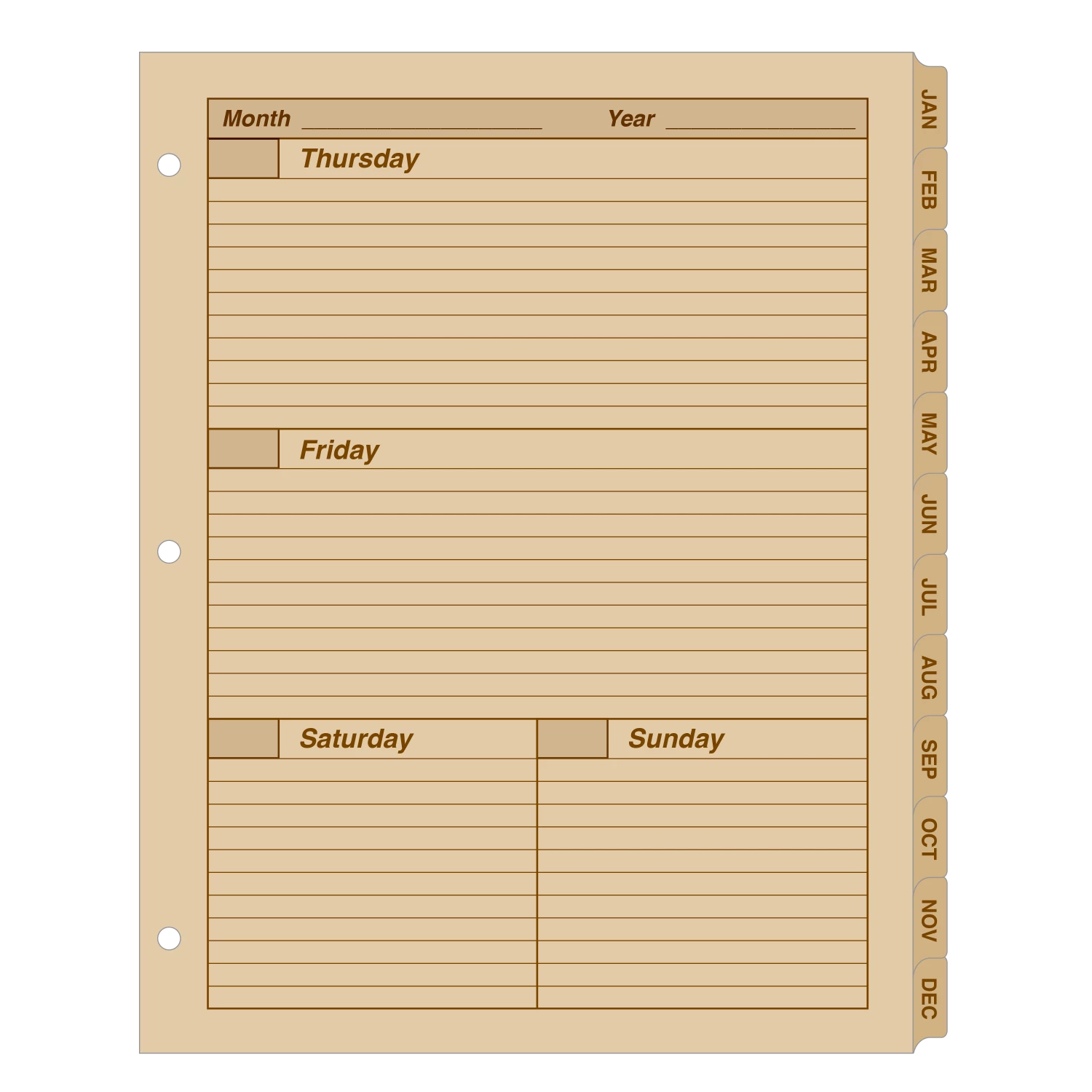 Rite In The Rain Weatherproof Weekly Calendar Set 8.5 In. X 11 In. Waterproof Notebooks 2 Rite In The Rain Weatherproof Weekly Calendar Set 8.5 In. X 11 In. Waterproof Notebooks