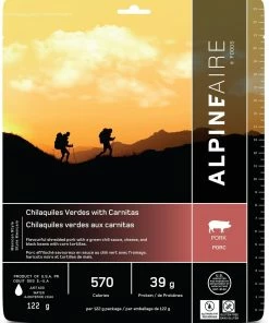 Backpacking Meals AlpineAire Chilaquiles Verdes With Carnitas
