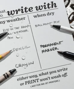 Rite In The Rain All Weather Golf Notebook, 3.5 In. X 6 In. Waterproof Notebooks