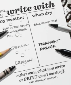 Waterproof Notebooks Rite In The Rain All-Weather Copier Paper 8.5 In X 11 In 500 Sheets - 175#