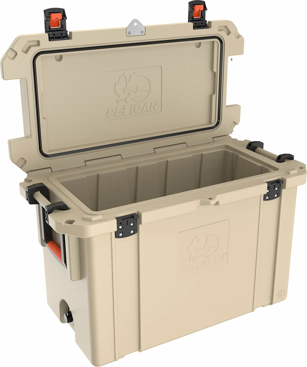 Pelican 95QT Elite Cooler - Tan/Orange 3 Pelican 95QT Elite Cooler - Tan/Orange