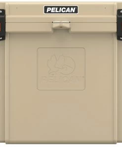 Pelican 95QT Elite Cooler - Tan/Orange