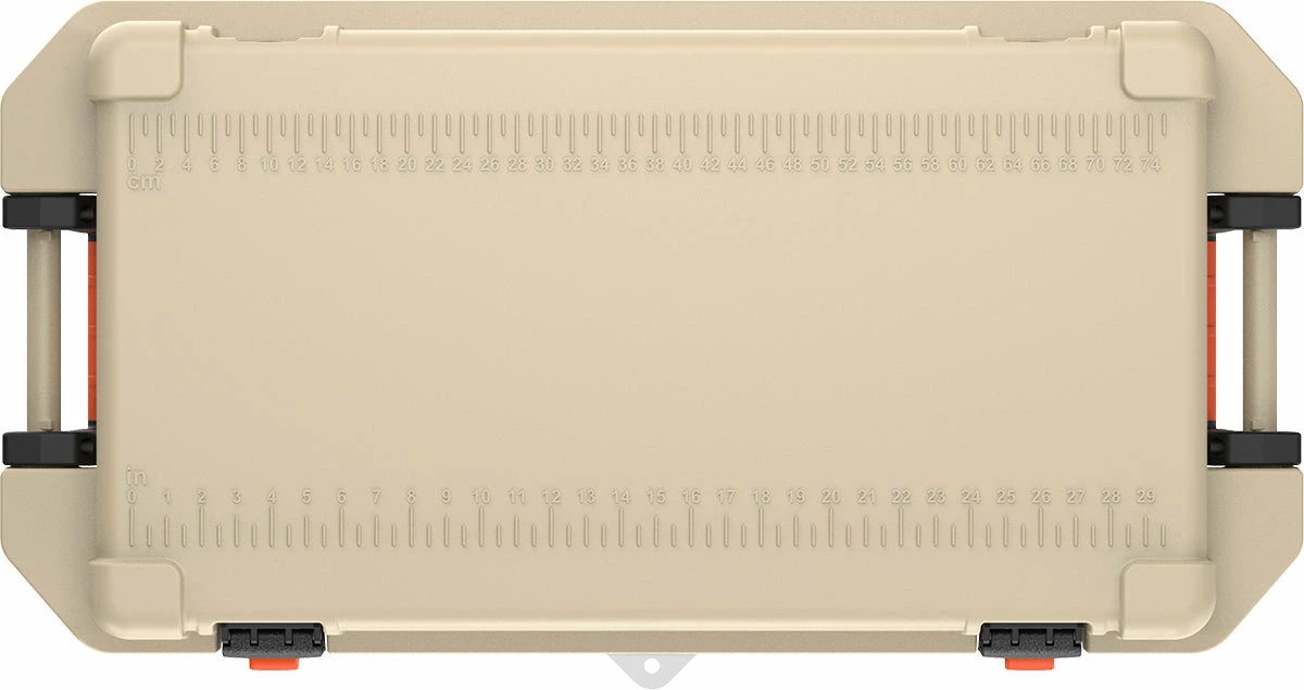 Pelican 95QT Elite Cooler - Tan/Orange 4 Pelican 95QT Elite Cooler - Tan/Orange