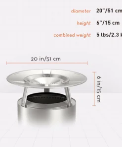 Solo Stove Ranger Heat Deflector Firepits & Stoves