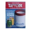 Tattler Regular Reusable Canning Lids With Rings - 12 Lids Food & Food Storage