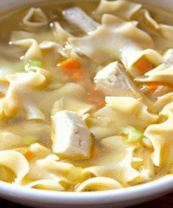 Ready Hour Chicken Flavored Noodle Soup #10 Can