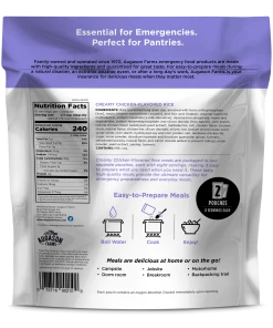 Food & Food Storage Augason Farms Creamy Chicken Rice Super Pouch