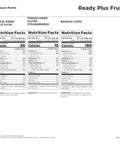 Augason Farms Fruit Variety Pouch Food & Food Storage