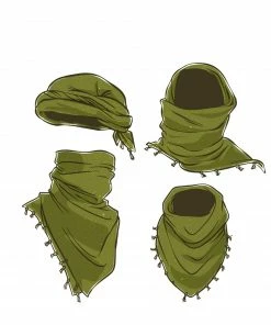 Rothco Gadsden Snake Shemagh Tactical Desert Scarf - One Size 15 Rothco Gadsden Snake Shemagh Tactical Desert Scarf - One Size